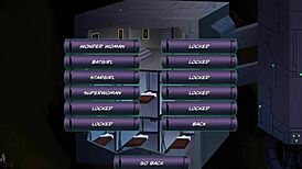 Miss Martian licked and fingered in lesbian hentai