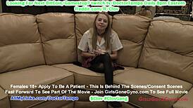 Clov - Ava Siren’s 1st Gyno Exam with Doctor Tampa