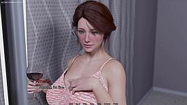 Lonely stepmom craves touch in 3d hentai game