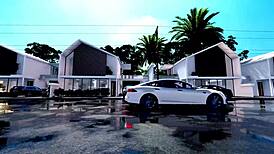 aaron knocks up issa with baby bump