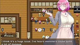 Philana And The Elixir Of Life - Part 2: Horny Client Grabs Waitress's Tits