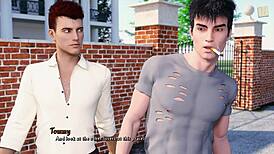 What happens in Being a Dik's chick route with big ass and tits?