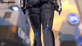 anime hentai hard dig features blowjob and pussy scenes in 3d cartoon style