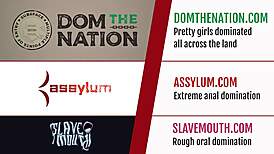 Blonde teen slut craves rough anal gaping domination in bondage