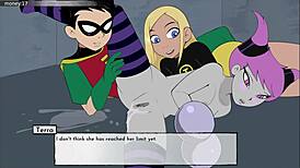 Watch 18Titans episode 60 for some wild hentai action