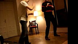 Gay Foot Kickboxing Action With Intense Emotions