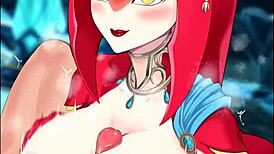 i love mipha's hentai compilation from zelda