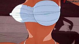 Fa Mulan surrenders to POV fucking