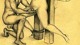 Vintage erotic drawings from antique comics and anime!