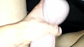 Breaking In My New Tight Toy Pussy