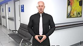 wanna see how this 3d cartoon girlfriend sucks in knockout master part 13?