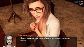 3D animated college boy's solo session with hardcore masturbation and cumshot