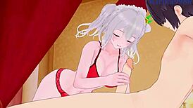 Watch Kashima and Atlanta Have Intense Sex in Kantai Collection Hentai?