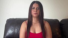 i spanked monica sierras' ass in her first casting