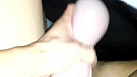 Breaking In My New Tight Toy Pussy