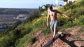 Hey, wanna see my first time sucking a hunk's cock in Sean Cody's movie?