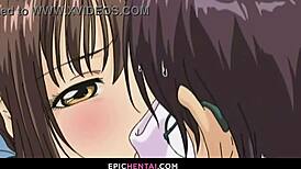 Virgin Wataru dreams of big titties and wild paizuri action. Gotta love hentai fantasies! 😍