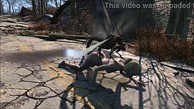 fallout 4 katsu explores the commonwealth in detail