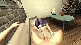 Sex With A Friend's Girlfriend While He Went To The Store - 18 Year Old Gangbang