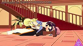 lucy natsu sucks big cock in fairy tail hentai