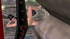 I watched a 3D cartoon of Indian girl fingering herself