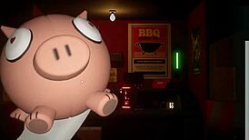 In heat FNAF Rule 34 hentai game with ROUGH FURRY FUCKING at night club.