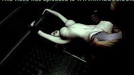 3d horny asian babe gets fucked on bus