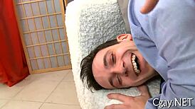 Indecent homosexual sex with hunks involves oral blowjob and intense fucking