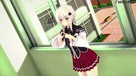 Koneko's tentacion deal in HS DXD NTR madness chapter five