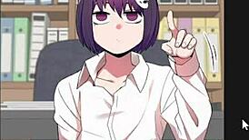 Hypnosis app fails in hentai fantasy with blackmailed slut - Episode 2