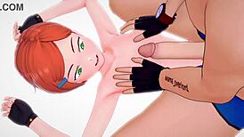 gwen visits nurse for big cock hentai 😈