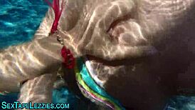 BRUNETTE DEVOURS BABE'S PUSSY OUTDOOR LESBIAN FUN!