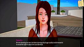 in my new family episode 282, the milf gets erotic with big tits