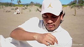 She Tempted Me for Public Beach Fucking, So Dirty! 😈