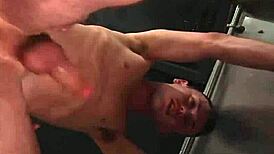 horny amateurs get rough in the night club with twink action