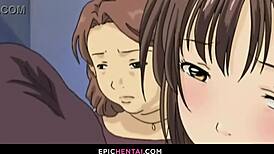 Virgin Wataru dreams of big titties and wild paizuri action. Gotta love hentai fantasies! 😍