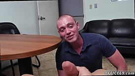 Gay sex climax in pantsless friday porn video.