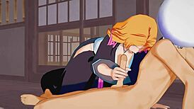 Rangiku Matsumoto Teases With Her Huge Tits