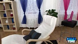 Blonde Isabella Clark Takes Dildo and Cock in Ass