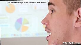 Gay sex climax in pantsless friday porn video.