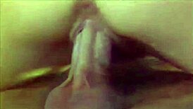 Classic blondie gets wild in retro sex clip