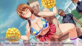 Kanojo Becomes Team Manager for Sex in Hentai Orgy Game