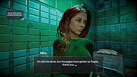 Sex zone features all nude sex scenes with big tits in anime hentai game.