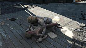 fallout 4 katsu explores the commonwealth in detail