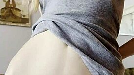 Cute Petite Girl Fingering Her Tight Shaved Pussy Until She Cums!