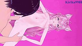 hakui koyori and hoshimachi suisei intense sex - hololive vtuber hentai