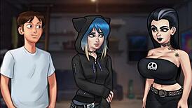 Teacher With Big Ass And Tits In Summertime Saga