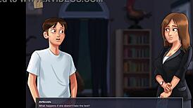 Summertime saga episode 129 with erotic anime cartoon hentai