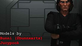 Forbidden emotions in a star wars parody