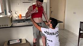 Marcos Goiano And Redhead Carmona In Intense Scene